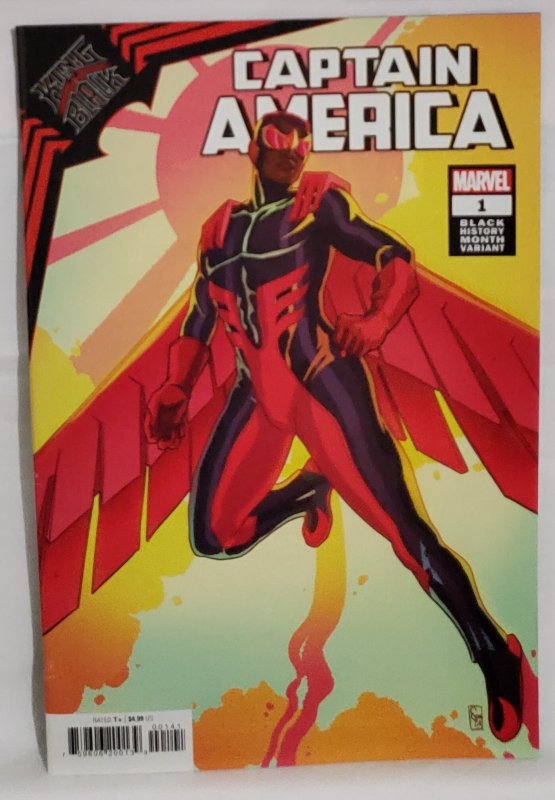 King in Black CAPTAIN AMERICA #1 Ernanda Souza Black History Month Variant Cover