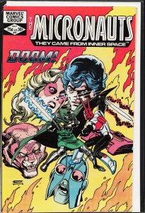 Micronauts #41 (1982) Micronauts