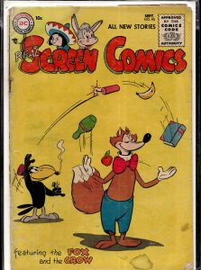Real Screen Comics #90 (1955) The Fox and the Crow