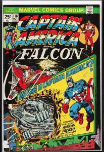 Captain America #178 (1974) Captain America and the Falcon
