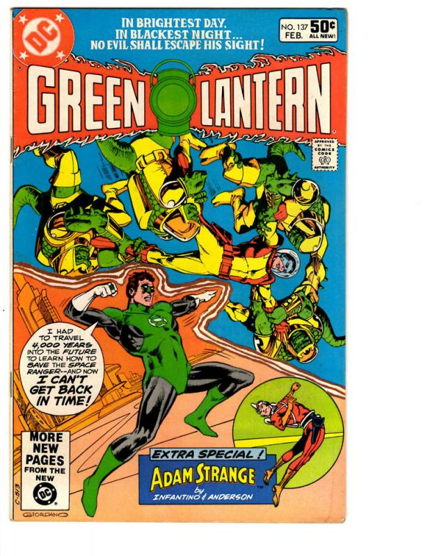 5 Green Lantern Dc Comic Books 133 134 135 137 138 Adam Strange Eclipso Bh11 Comic Books