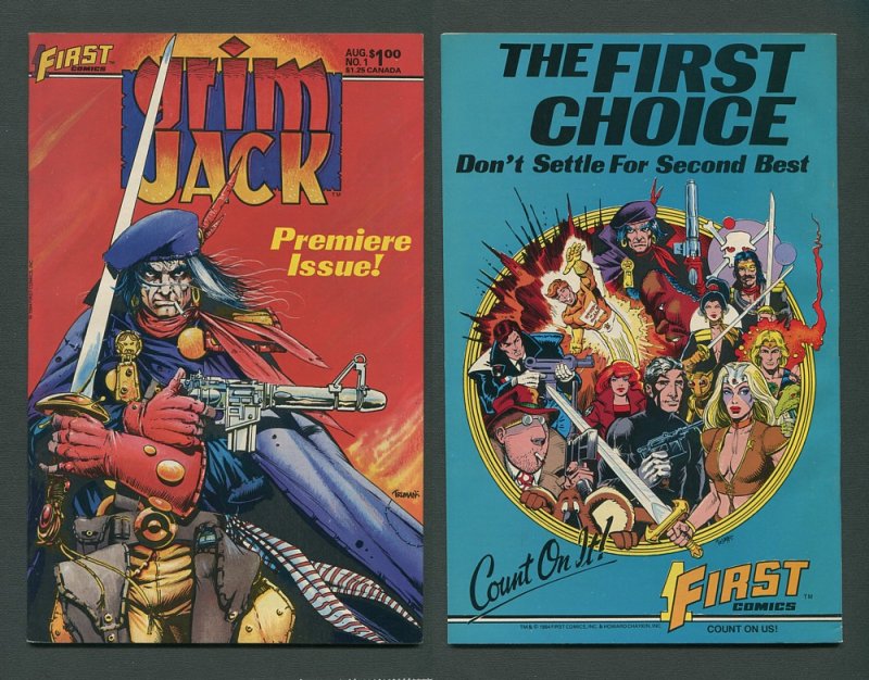 Grim Jack  #1  - #12 (Complete Set of 12 Issues) / VFN  1984