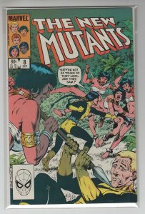 NEW MUTANTS (1983 MARVEL) #8 VF+ A96742