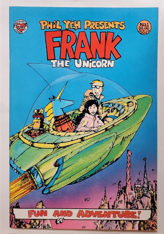 Frank the Unicorn #1 (Sept 1986, Fragments West) 8.0 VF