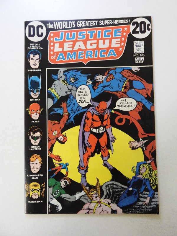 Justice League of America #106 (1973) VF- condition