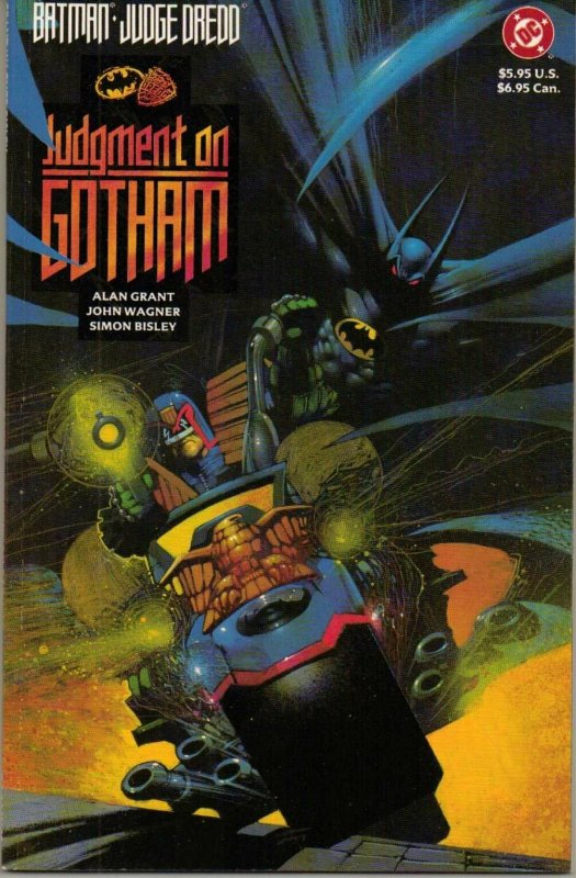 Batman/Judge Dredd: Judgement on Gotham - DC - 1991
