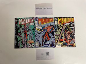 3 Manhunter DC Comic Books  #14 15 16   55 NO9