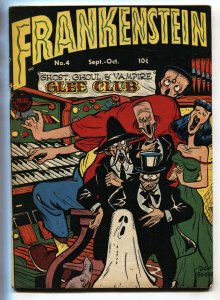 FRANKENSTEIN #4--1946--DICK BRIEFER art-- Golden Age--horror--comic book