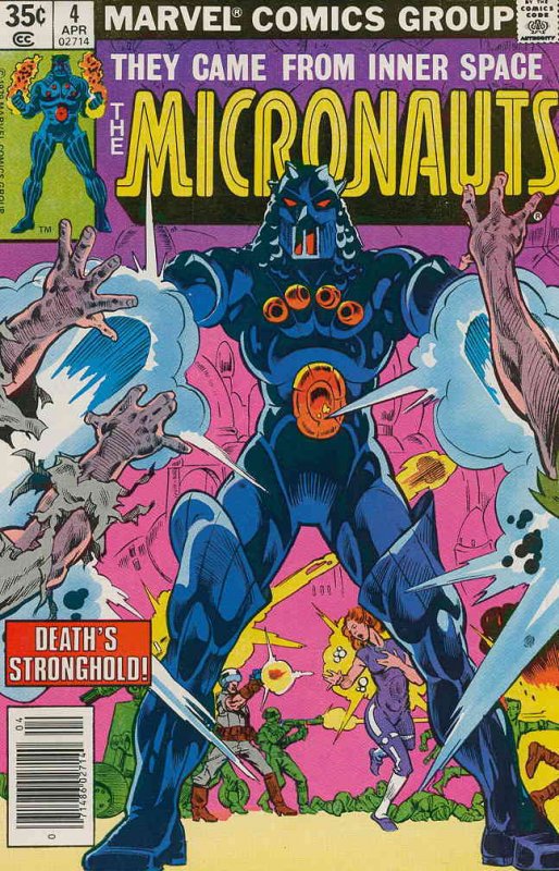 Micronauts (Vol. 1) #4 FN ; Marvel | Bill Mantlo Baron Karza