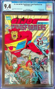 G.I. Joe and the Transformers Trade Paperback - CGC 9.4 - Cert#4518178017