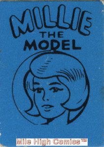 MARVEL MINI-BOOKS MILLIE THE MODEL 5/8 X 7/8 (1966 Series) #1 BLUE Near Mint