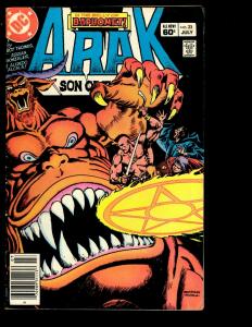 12 Arak Son of Thunder DC Comics # 3 4 5 8 20 21 22 23 25 27 28 Annual # 1 EK4