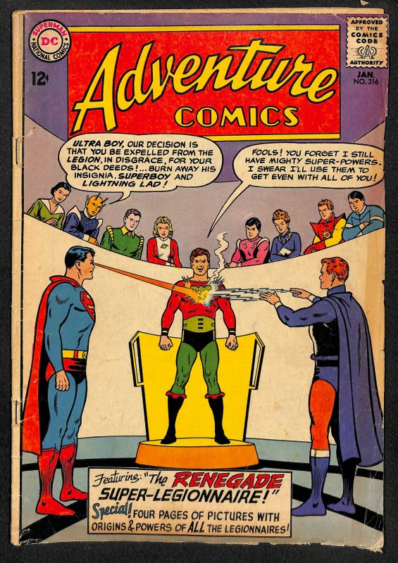 Adventure Comics #316 (1964)