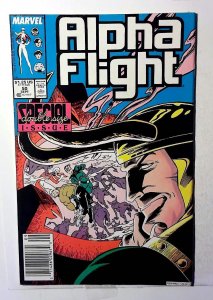 Alpha Flight #50 (1987) Marvel 8.0 VF Newsstand Special Double-Size Comic Book