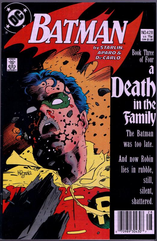 Batman #428 - 9.2 or Better - Death of Robin