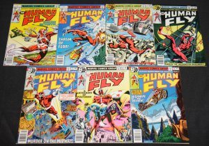 Marvel Bronze Age HUMAN FLY 14pc Mid-High Grade Comic Lot VF-NM Infantino