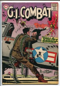 G.I. COMBAT #55 1957-DC-VIOLENT AIR BATTLE-JOHN SEVERIN-SGT ROCK-fn+