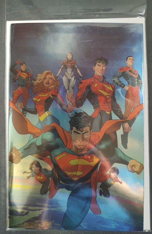 Action Comics #1051 Virgin Cover (Foil) (2023) Incentive Variant