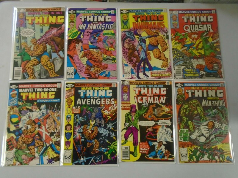 Marvel Two-In-One lot of 45 from #50-100 avg 6.0 FN (1979-83 1st Series)