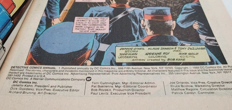Detective Comics Annual #1 (1988)