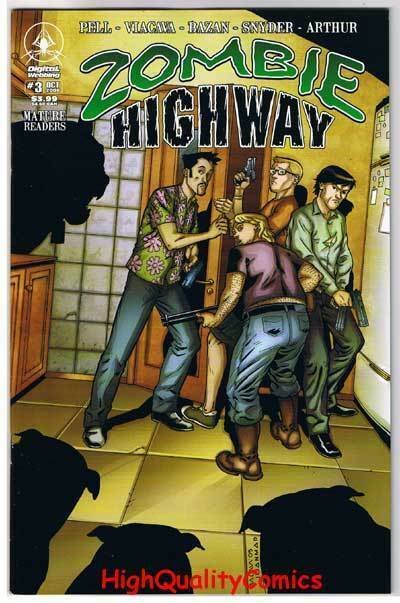 ZOMBIE HIGHWAY #3, NM, Walking Dead, Undead, 2006, more Horror in store