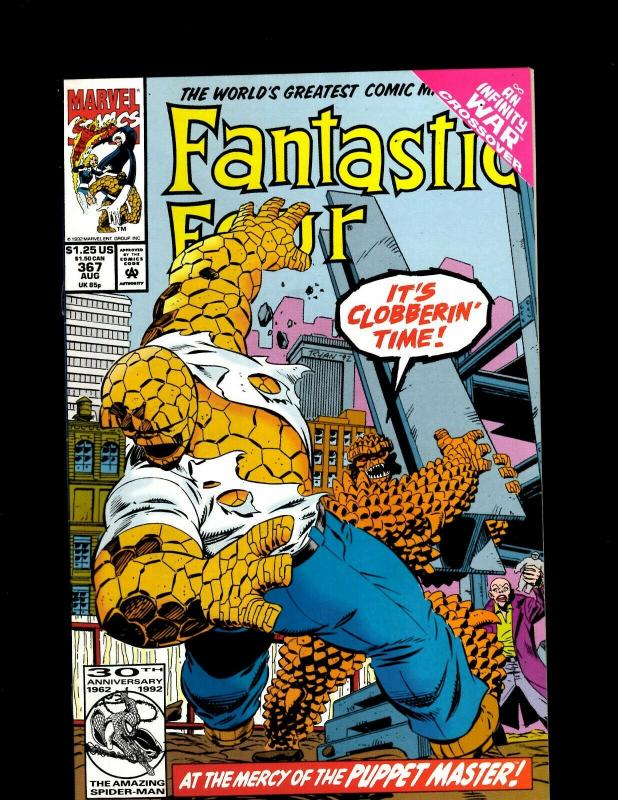 12 Fantastic Four Comics #361 362 363 364 365 366 367 368 369 370 371 372 GK17