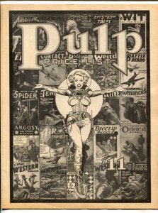 American Comic Book Co. Pulp Price List #11 1978 