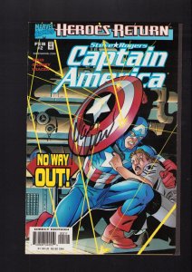 Captain America #2 - SIGNED BY MARK WAID! (8.0) 1998