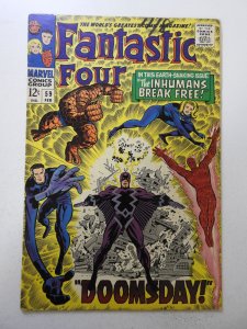 Fantastic Four #59 (1967) VG/FN Condition! ink fc