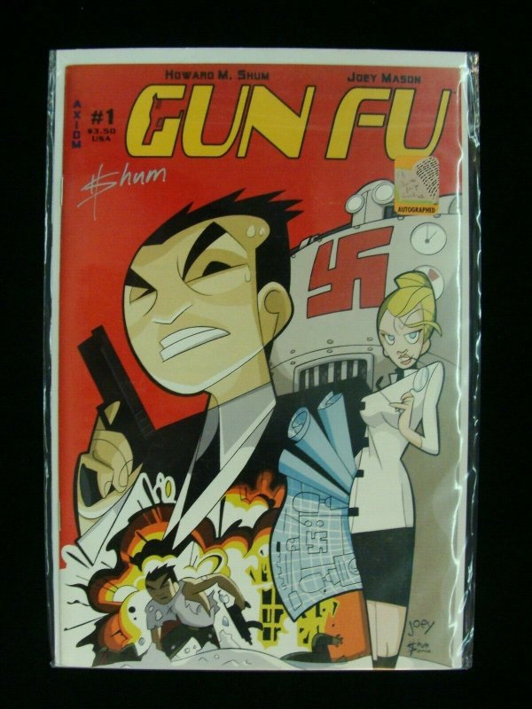 Gun Fu #1 Signed by Howard Shum Axiom Comics