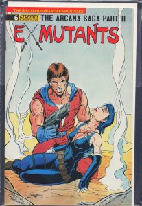 Ex-Mutants: The Shattered Earth Chronicles #6 (1988) Ex-Mutants