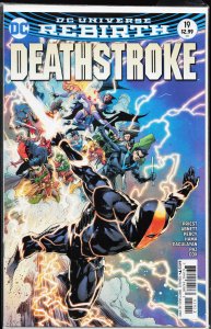 Deathstroke #19 Variant Cover (2017) Deathstroke