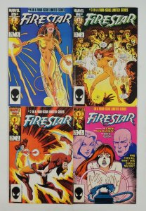 Firestar #1-4 VF complete series Marvel Hellfire Club Wolverine X-Men set 2 3 