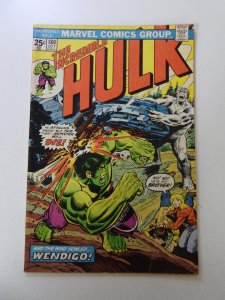 The Incredible Hulk #180 (1974) FR/GD condition MVS missing