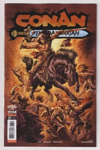 Conan The Barbarian #27 Cvr B Braithwaite Variant (Titan, 2025) NM