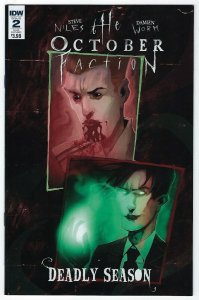 The October Faction Deadly Season # 2 Sub Cover NM IDW