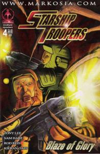 Starship Troopers: Blaze of Glory #4A FN ; Markosia