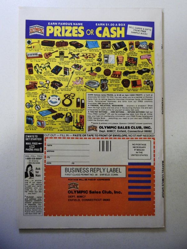 The Avengers #200 (1980) VF- Condition