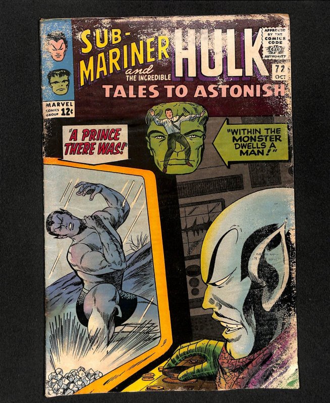 Tales To Astonish #72