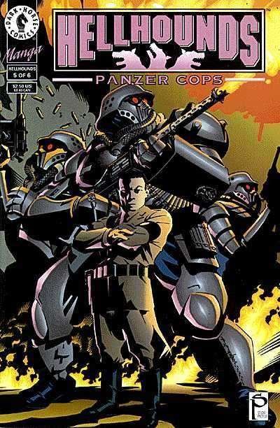 Hellhounds: Panzer Cops #5 VF ; Dark Horse | Studio Proteus