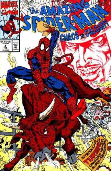 Amazing Spider-Man (1963 series) Chaos in Calgary #4, NM- (Stock photo)