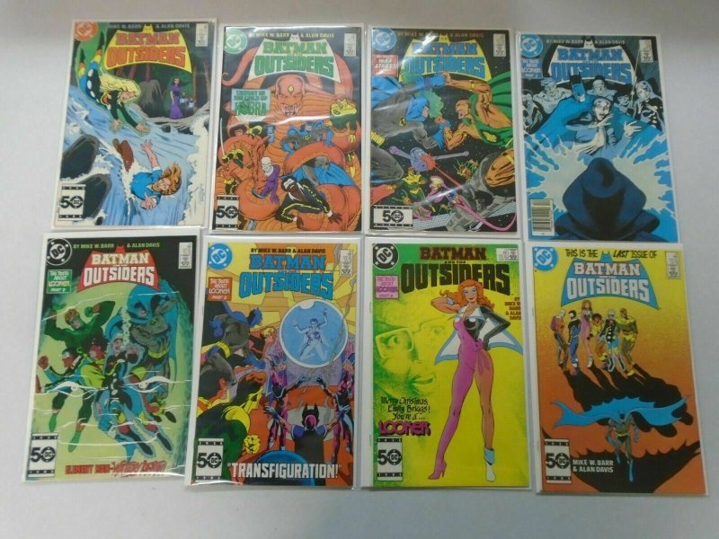 Batman and the Outsiders lot 16 different from #17-32 6.0 FN (1985-86 1st Series