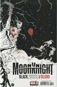Moon Knight Black White & Blood # 1 Bachalo Variant Cover NM Marvel [D5]