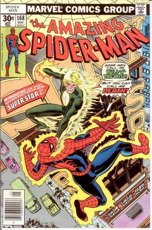 SPIDERMAN 168 VF May 1977 COMICS BOOK