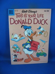 FOUR COLOR 1109 THIS IS YOUR LIFE DONALD DUCK VG DELL ORIGIN