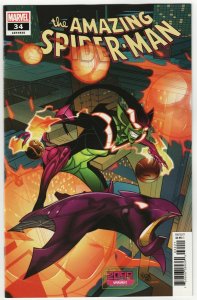 Amazing Spider-Man #34 Ferry 2099 Variant (Marvel, 2020) NM