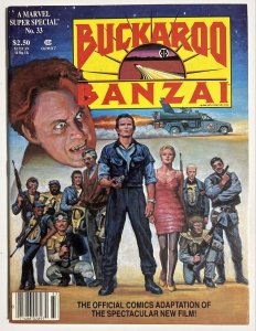 Marvel Super Special Magazine #33 F+ 6.5 Buckaroo Banzai