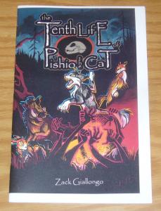 the Tenth Life of Pishio the Cat #1 VF/NM zack giallongo - ashcan size comic 