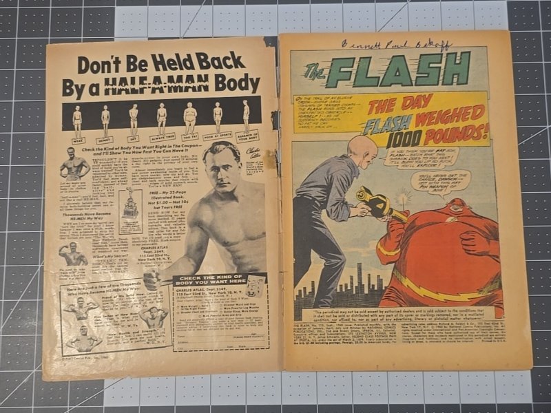 The Flash #115 ?-2nd App Of Elongated Man— DC Comics September-1960—