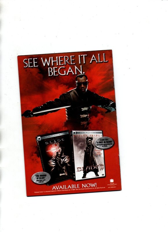 Blade Nightstalking Mini-Comic DVD insert - Vampire - Horror - 2005 - (-NM)